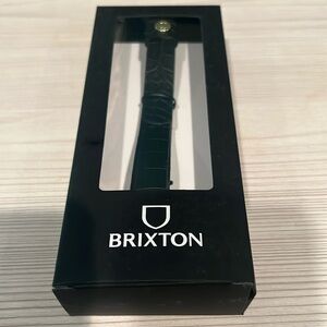 Brixton adjustable shield hat band black NIB